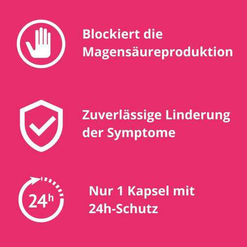 Esomeprazol Tad 20 mg bei Sodbrennen magensaftresistent Hartkapseln  - 3