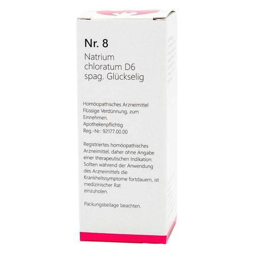 NR.8 Natrium chloratum D 6 spag.Gl&uuml;ckselig - 1