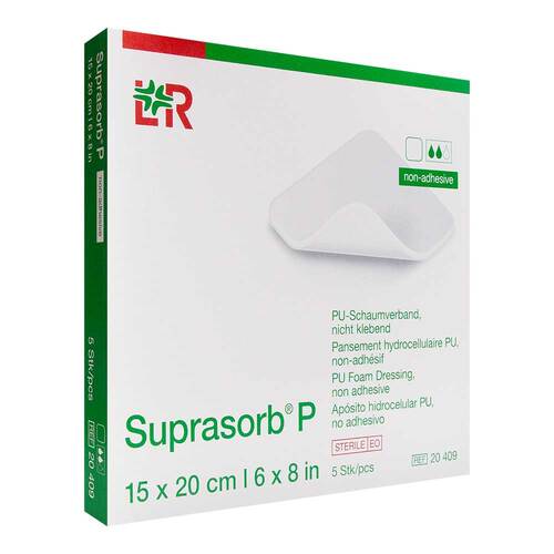 SUPRASORB P PU-Schaumv.nicht klebend 15x20 cm - 1