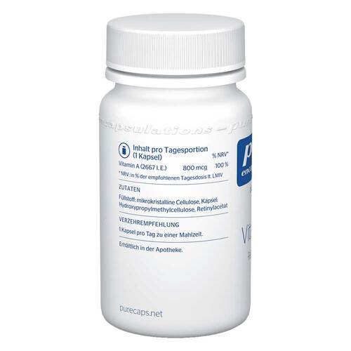 Pure Encapsulations Vitamin A Retinylacetat Kapseln  - 3
