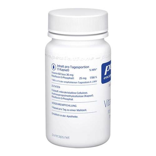 Pure Encapsulations Vitamin B2 Riboflasche -5-phosphoricum Kapseln  - 3