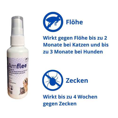 Amflee 2,5 mg / ml Spray L&ouml;sung f&uuml;r Hunde/Katzen - 2