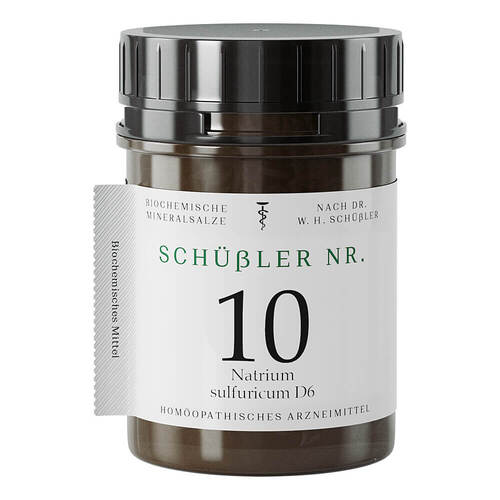 SCH&Uuml;SSLER NR.10 Natrium sulfuricum D 6 Tabletten - 1