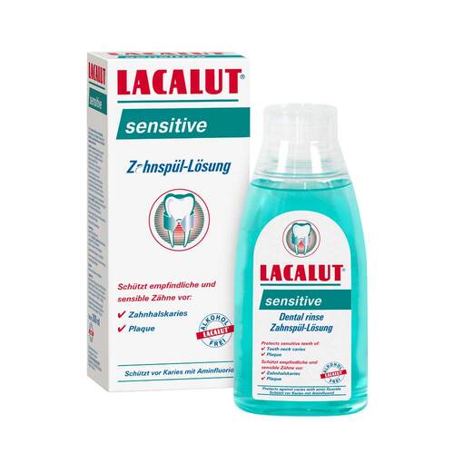 Lacalut sensitive Zahnsp&uuml;l-L&ouml;sung - 1