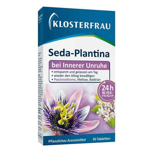 Klosterfrau Seda-Plantina &uuml;berzogene Tabletten - 1
