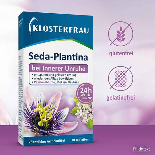 Klosterfrau Seda-Plantina &uuml;berzogene Tabletten - 6