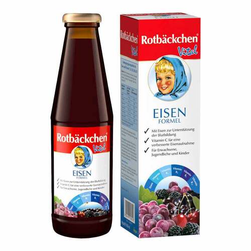 Rabenhorst Rotb&auml;ckchen Vital Eisen Formel Saft - 1