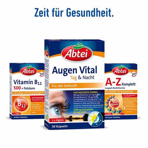 Abtei Augen Vital Tag &amp; Nacht Kapseln - 6