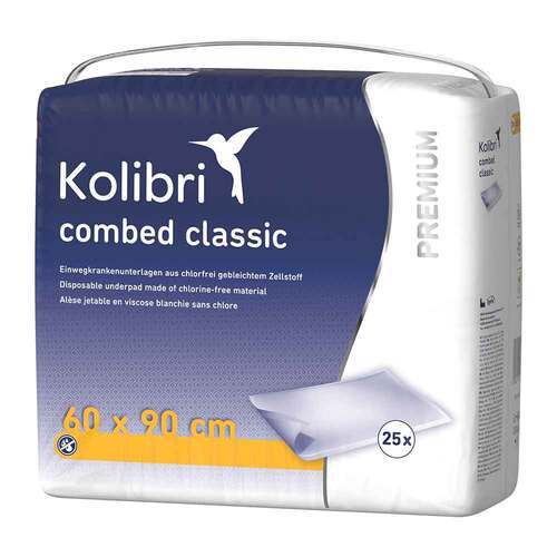 KOLIBRI combed Krankenunt.premium classic 60x90 cm - 1