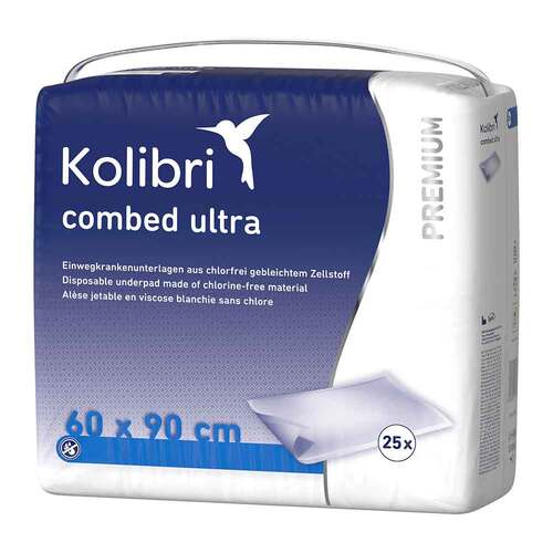 KOLIBRI combed Krankenunt.premium ultra 60x90 cm - 1