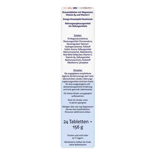 Doppelherz Magnesium 400 Citrat system Brausetabletten  - 3