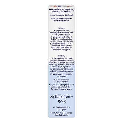Doppelherz Magnesium 400 Citrat system Brausetabletten  - 4