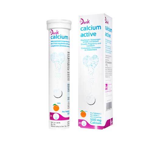 CALCIUM ACTIVE Denk 500 mg Brausetabletten - 1