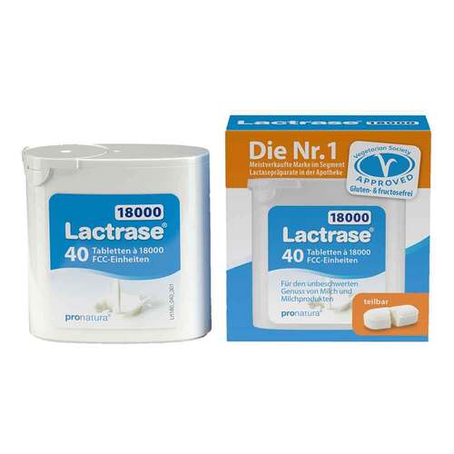 Lactrase 18.000 Fcc Tabletten teilbar im Spender - 1
