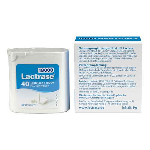 Lactrase 18.000 Fcc Tabletten teilbar im Spender - 2
