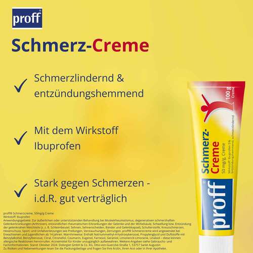 Proff Schmerzcreme 50 mg / g - 4