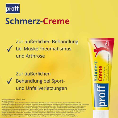 Proff Schmerzcreme 50 mg / g - 5