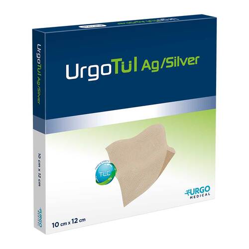 URGOT&Uuml;L Silver 10x12 cm Wundgaze - 1