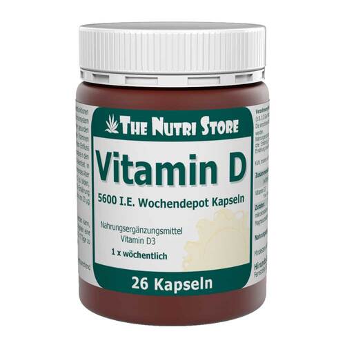 Vitamin D 5600 I.E. Wochendepot Kapseln - 1