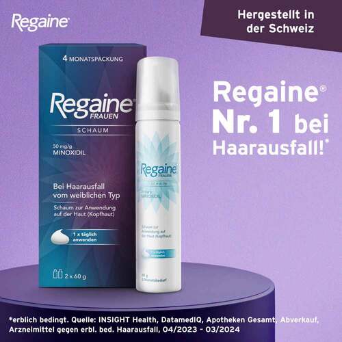 Regaine Frauen Schaum 50 mg / g - 6