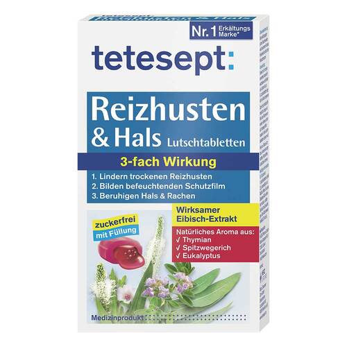Tetesept Reizhusten &amp; Hals Lutschtabletten - 1