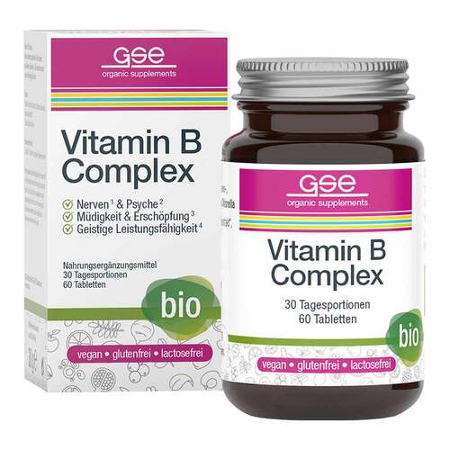 Gse Vitamin B Complex Bio Tabletten - 1