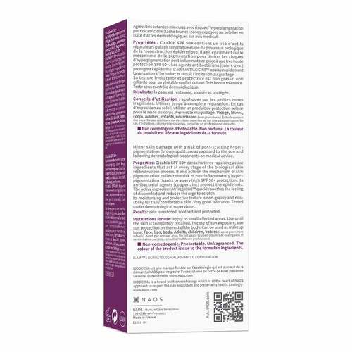 Bioderma Cicabio Wundpflege-Creme Spf 50 +  - 3