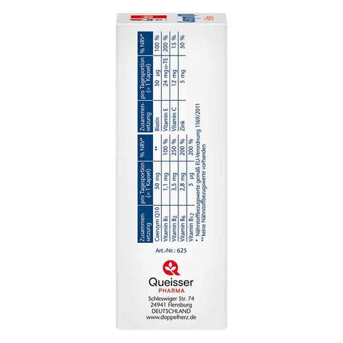 Doppelherz Coenzym Q10 + B Vitamine Kapseln - 3