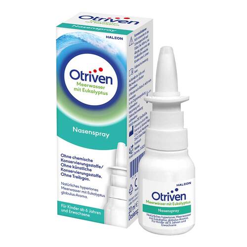 Otriven Meerwasser mit Eukalyptus Nasenspray - 1