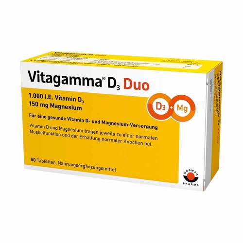 Vitagamma D3 Duo 1.000 I.E Vit.D3 150mg Magnes.NEM - 1