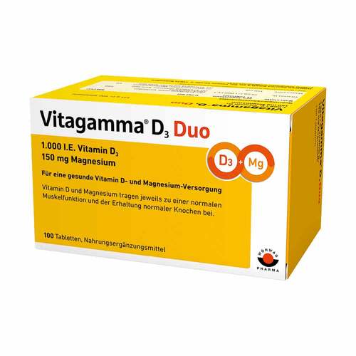 Vitagamma D3 Duo 1.000 I.E Vit.D3 150mg Magnes.NEM - 1