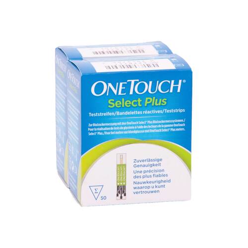 ONE TOUCH Select Plus Blutzucker Teststreifen - 1