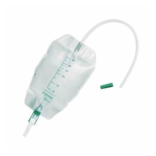 Urin Beinbeutel 500 ml Antirefluxvent.60 cm k&uuml;rzb. - 1