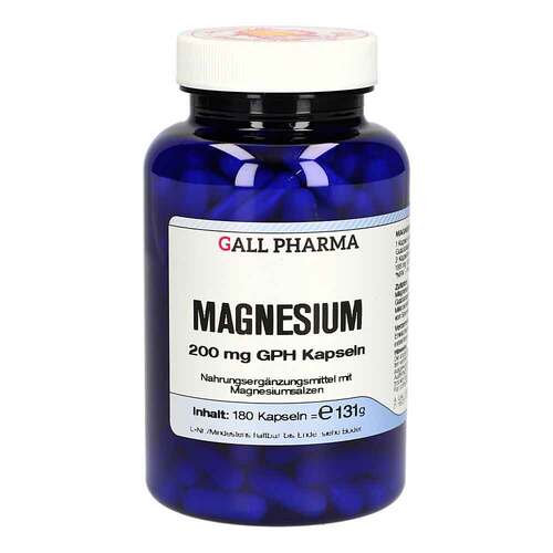 MAGNESIUM 200 mg GPH Kapseln - 1