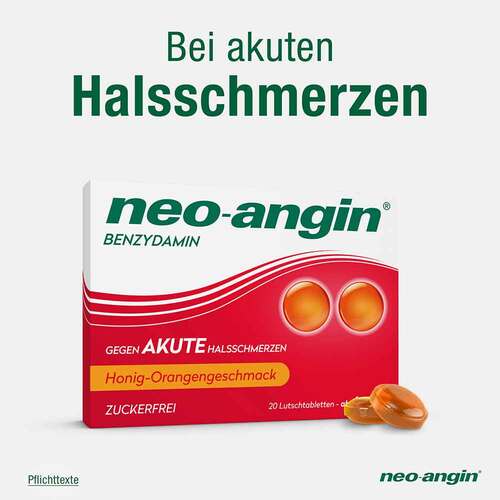 Neo-Angin Benzydamin akute Halsschmerz.Honig-Oran. - 5