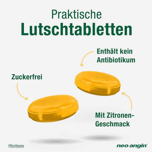Neo-Angin Benzydamin akute Halsschmerzen Zitrone - 3