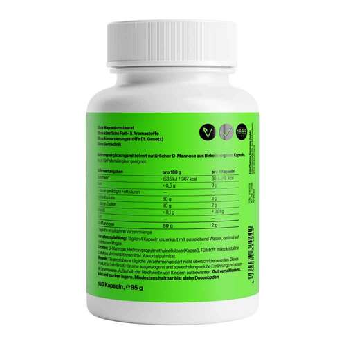 Natural D-Mannose 500 mg Kapseln - 2