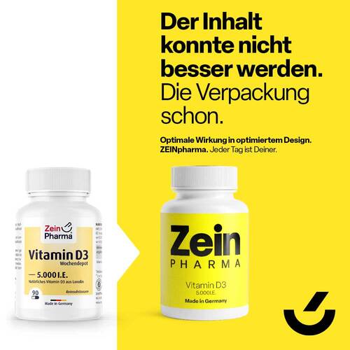 Vitamin D3 5000 I.E. Wochendepot Kapseln - 3