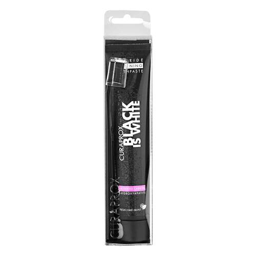 Curaprox black is white Kohlezahnpasta und B&uuml;rste - 2
