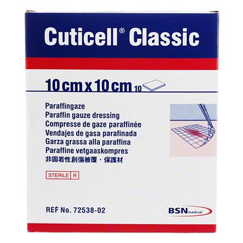 CUTICELL Classic Wundgaze 10x10 cm - 1