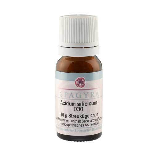 ACIDUM SILICICUM D 30 Globuli - 1
