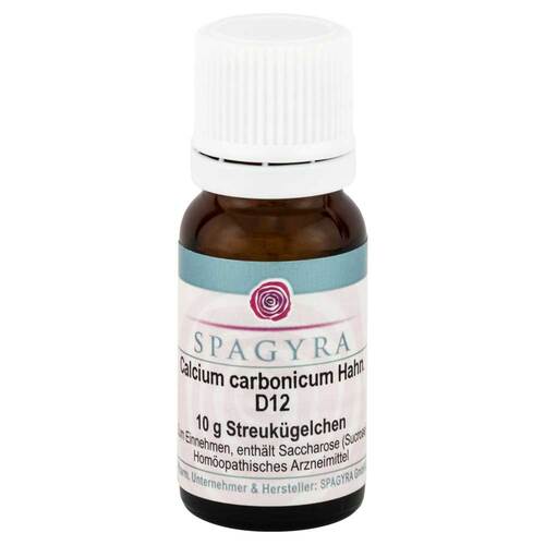 CALCIUM CARBONICUM Hahnemanni D 12 Globuli - 1