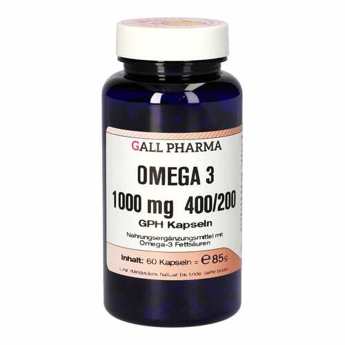 Omega-3 1000 mg 400 / 200 Gph Kapseln - 1