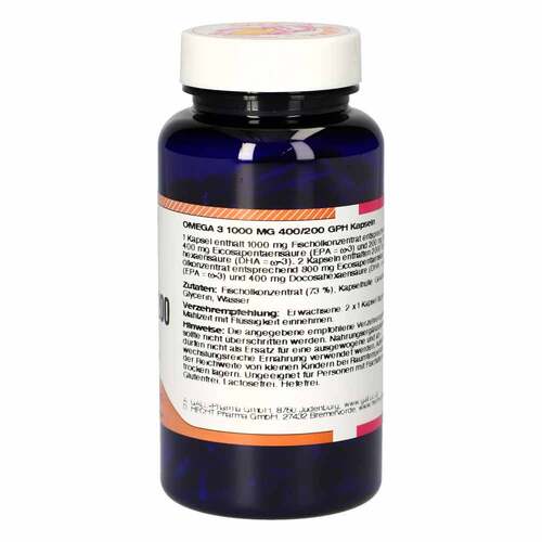 Omega-3 1000 mg 400 / 200 Gph Kapseln - 2