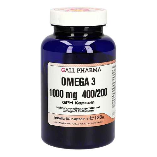 Omega-3 1000 mg 400 / 200 Gph Kapseln - 1