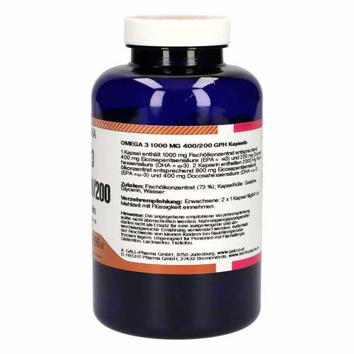 Omega-3 1000 mg 400 / 200 Gph Kapseln - 2
