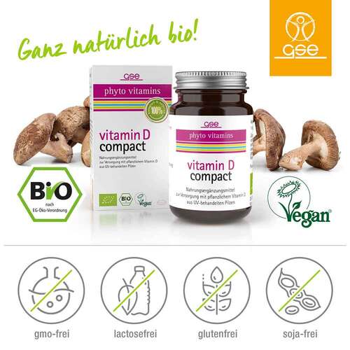 Gse Vitamin D Compact Bio Tabletten - 2