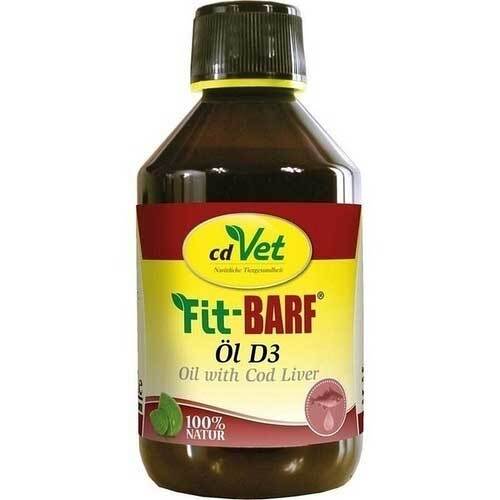 Fit-Barf &Ouml;l D3 vet. (f&uuml;r Tiere) - 1