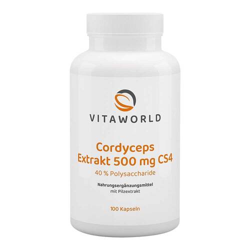 Cordyceps Extrakt 500 mg CS4 40% Polysacchar.Kapseln  - 1