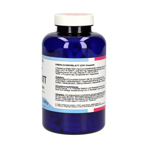 Eisen-Curryblatt Gph Kapseln - 2